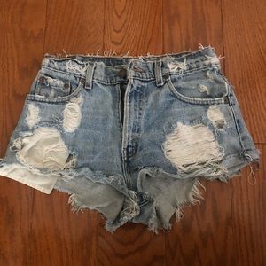 Vintage Levi Denim Shorts